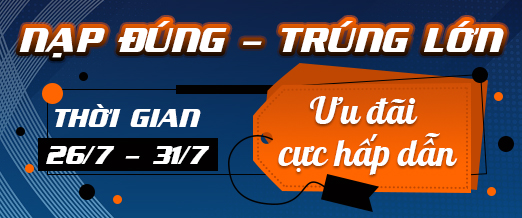 Khuyến mãi tháng 7 