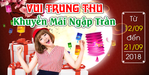 Vui Trung Thu - Khuyến mãi Ngập Tràn