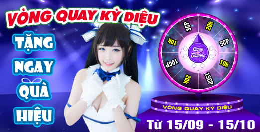 Vòng Quay Kì Diệu – Trúng Ngay Quà Hiệu