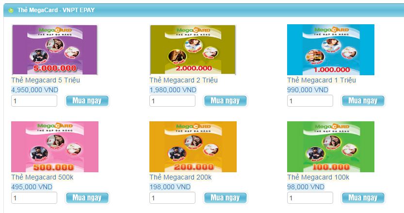Mách bạn cách mua thẻ megacard online nhanh, rẻ và dùng được nhiều game