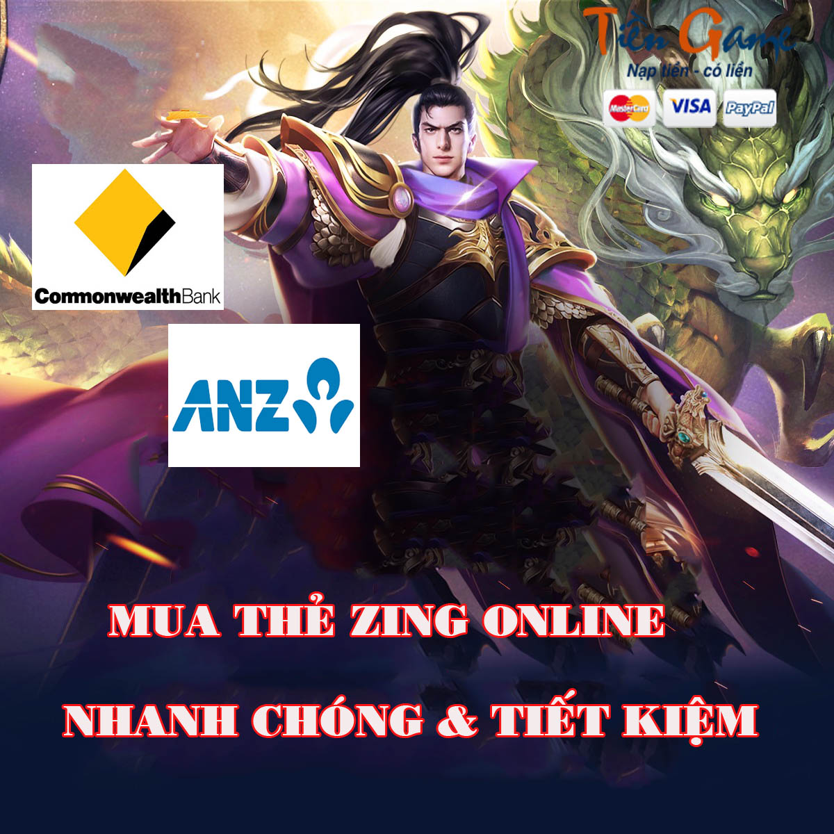 Một số lưu ý khi mua thẻ Zing online nhanh chóng bằng chuyển khoản Commonwealth
