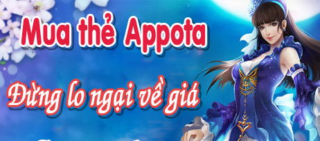 Cách nạp thẻ appota card cho game I am Naruto