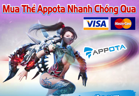 Mua thẻ appota trên tiengame.com – Thanh toán dễ dàng, tiện lợi