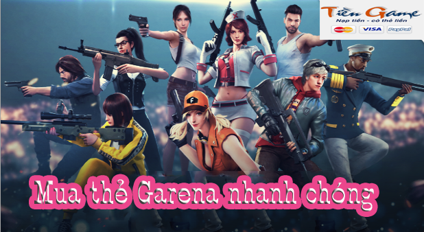 Hướng dẫn mua thẻ Garena online nhanh chóng