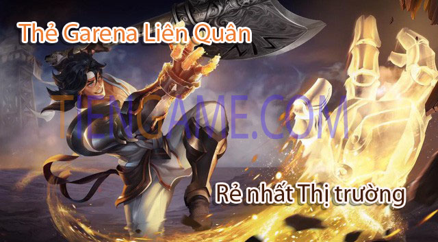Cách mua thẻ Garena nạp Liên Quân siêu tốc