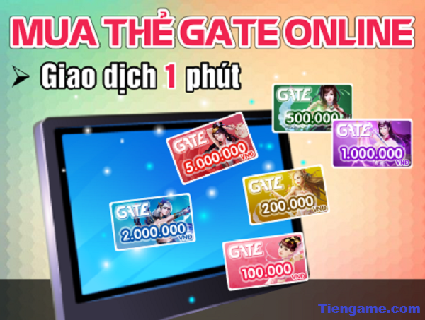 Cách mua thẻ gate bằng thẻ visa ở Mỹ