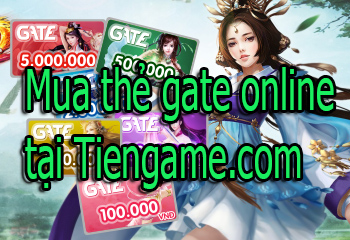 Mua thẻ Gate nạp những game nào? Cách mua thẻ gate ra sao?