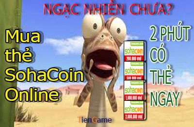 Mua thẻ SohaCoin online nhanh chóng 2 phút nhận mã thẻ ngay