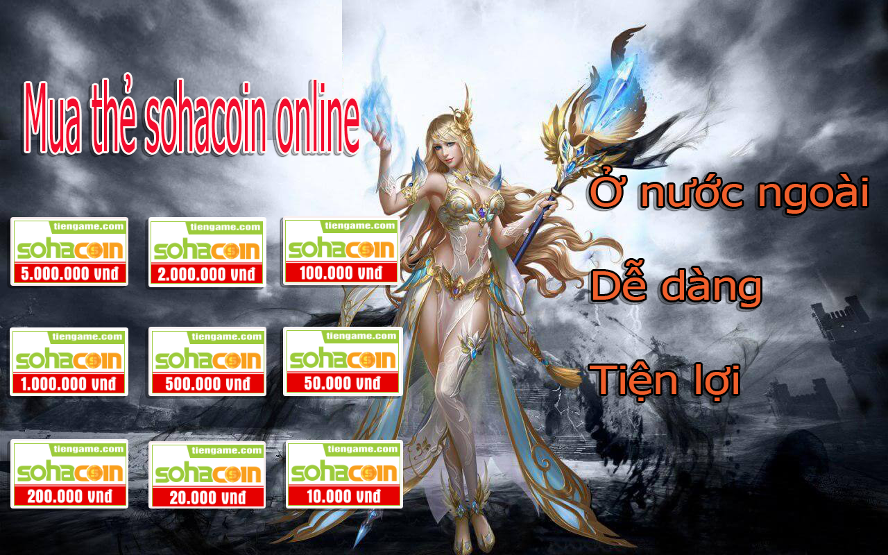 Mua thẻ Sohacoin online như thế nào khi ở nước ngoài?