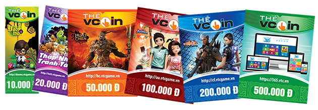 Mua thẻ vcoin trực tuyến siêu dễ, siêu nhanh