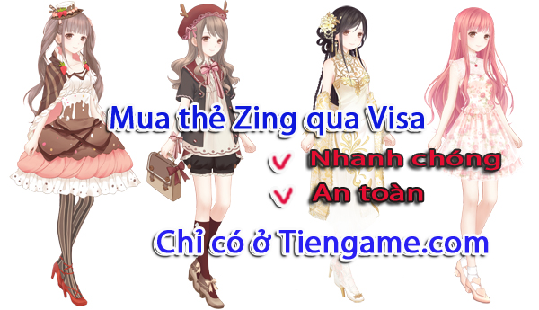 Mua thẻ zing ở nước ngoài bằng thẻ visa như thế nào?