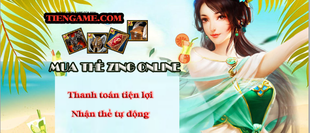 Cách mua thẻ Zing online nhận thẻ tự động – thanh toán tiện lợi