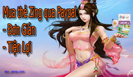 Mua thẻ zing online qua Paypal đơn giản như thế nào?