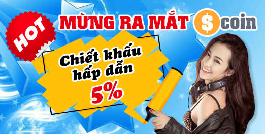 Ra mắt thẻ Scoin - chiết khấu hấp dẫn 5%
