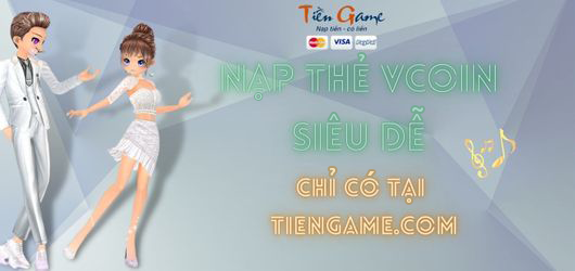 Nạp thẻ Vcoin siêu dễ chỉ có tại Tiengame.com