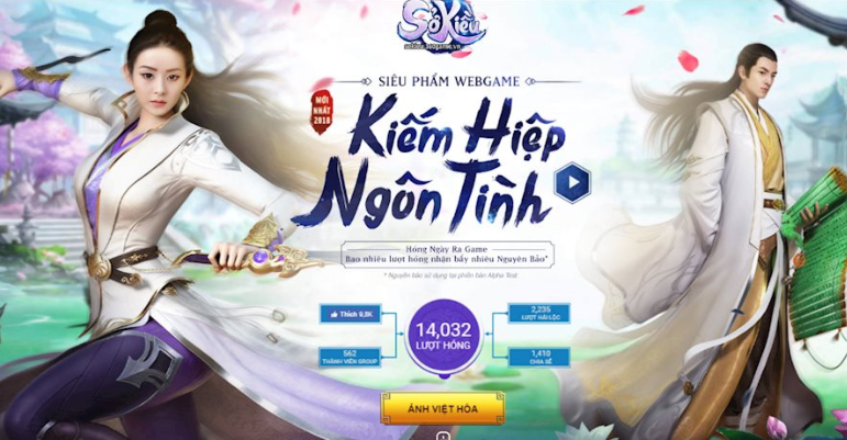 Sở Kiều Truyền Kỳ - Tựa game tuyệt kỹ chẳng khác gì phim ảnh