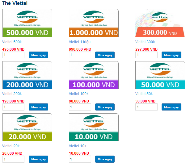 Cách mua thẻ viettel an toàn và tiện lợi