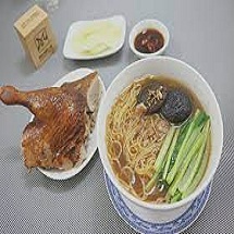 Combo Mì gà tiềm , com bo trà đào