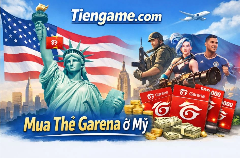 Thẻ Garena Ở Mỹ Mua Nhanh Thanh Toán An Toàn Tại Tiengame.com