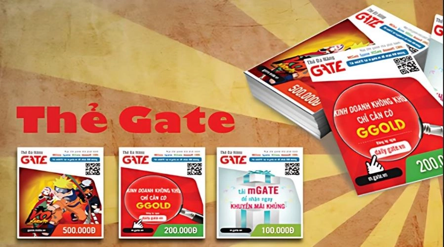Mua thẻ Gate ở nước ngoài giá cực rẻ, an toàn