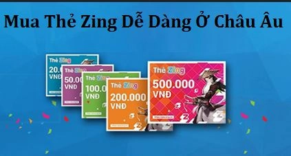 Mách game thủ Việt ở Úc mua thẻ Zing xu giá rẻ